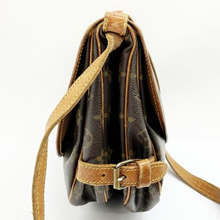  LOUIS VUITTON ルイヴィトン ショルダーバッグ モノグラム ソミュール30 M42256 ブラウン
