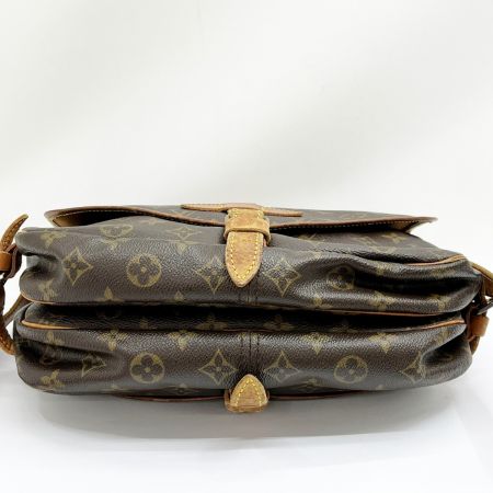  LOUIS VUITTON ルイヴィトン ショルダーバッグ モノグラム ソミュール30 M42256 ブラウン