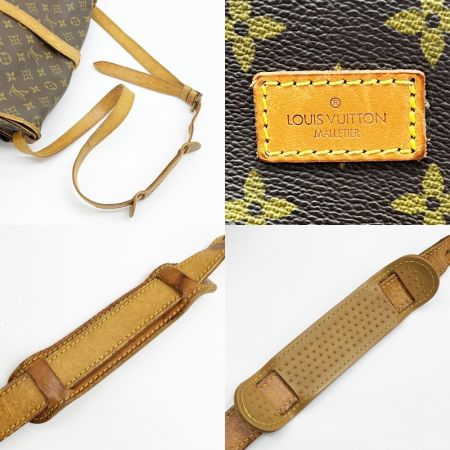  LOUIS VUITTON ルイヴィトン ショルダーバッグ モノグラム ソミュール35 M42254 ブラウン