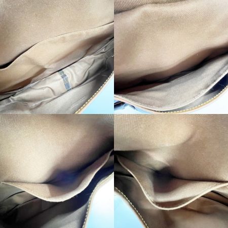  LOUIS VUITTON ルイヴィトン ショルダーバッグ モノグラム ソミュール35 M42254 ブラウン