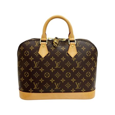  LOUIS VUITTON ルイヴィトン ハンドバッグ モノグラム アルマ シミ有 布袋付  M51130 ブラウン