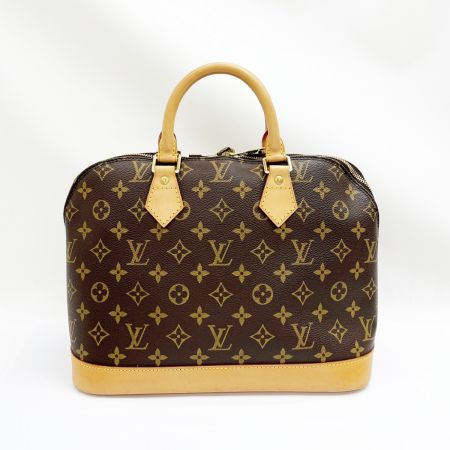 LOUIS VUITTON ルイヴィトン ハンドバッグ モノグラム アルマ シミ有 布袋付  M51130 ブラウン