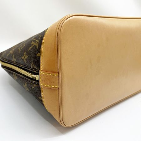  LOUIS VUITTON ルイヴィトン ハンドバッグ モノグラム アルマ シミ有 布袋付  M51130 ブラウン