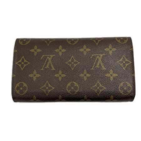  LOUIS VUITTON ルイヴィトン 3つ折り長財布 ポルト トレゾール インターナショナル M61215 ブラウン