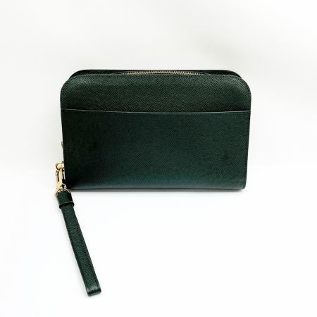  LOUIS VUITTON ルイヴィトン クラッチバッグ タイガ バイカル メンズ VI0011 M30182-4-6 グリーン