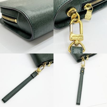  LOUIS VUITTON ルイヴィトン クラッチバッグ タイガ バイカル メンズ VI0011 M30182-4-6 グリーン