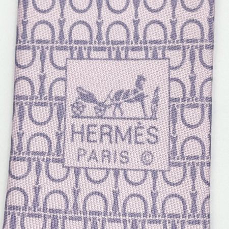  HERMES エルメス ネクタイ ピンク