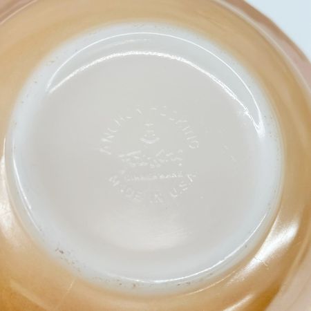 Anchor Hocking Fire-King ファイヤーキング サラダボウル アンカーホッキング 2個セット ピーチラスター 洋食器