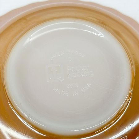 Anchor Hocking Fire-King ファイヤーキング サラダボウル アンカーホッキング 2個セット ピーチラスター 洋食器