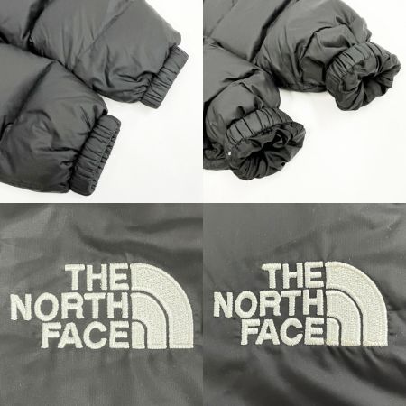  THE NORTH FACE ザノースフェイス ダウンジャケット Mサイズ メンズ アウター 首元汚れ有 ブラック