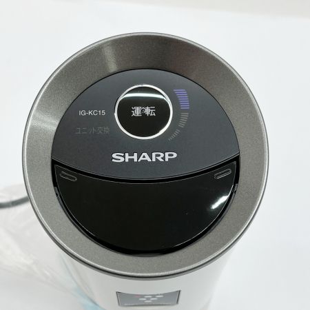  SHARP シャープ 空気清浄機 プラズマクラスター発生機 IG-KC15-W ホワイト