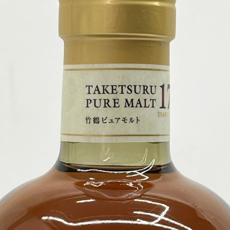 【北海道内限定発送】 TAKETSURU 竹鶴/ニッカウイスキー ウィスキー ジャパニーズ 700ml 17年 43% 未開栓