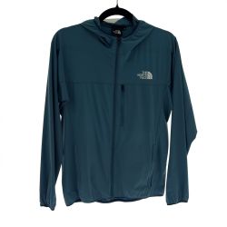 ◆◆ THE NORTH FACE ザノースフェイス ナイロンジャケット Sサイズ NP72105Z ダークティール x ネイビー Bランク