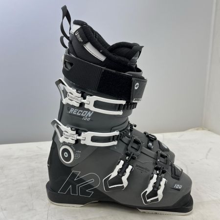  K2 ケーツー スキーブーツ 25cm ソールサイズ294mm  RECON100 グレー/黒