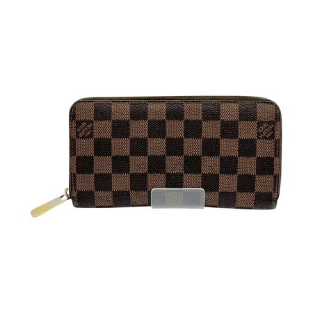  LOUIS VUITTON ルイヴィトン 長財布 ダミエ ジッピーウォレット N41661 ブラウン