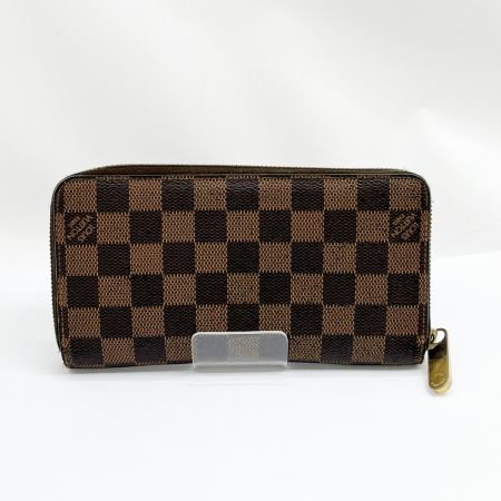  LOUIS VUITTON ルイヴィトン 長財布 ダミエ ジッピーウォレット N41661 ブラウン
