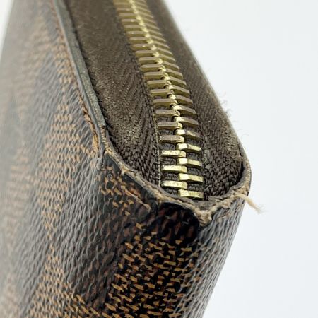  LOUIS VUITTON ルイヴィトン 長財布 ダミエ ジッピーウォレット N41661 ブラウン