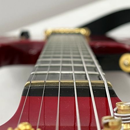  K.nyui エレキギター キズ・スレ有 ケース有 Custom Guitars レッド