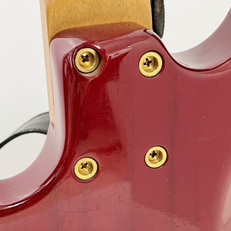  K.nyui エレキギター キズ・スレ有 ケース有 Custom Guitars レッド