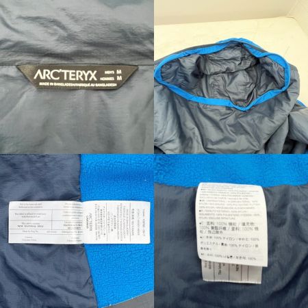  ARC'TERYX アークテリクス ナイロンジャケット Mサイズ スレ汚れ有 メンズ アウター ブルー
