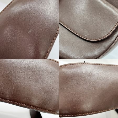  LOEWE ロエベ ワンショルダーバッグ 06030G レディース 傷スレ有  ブラウン