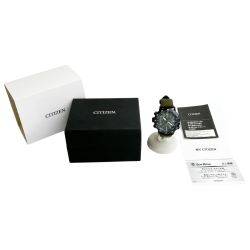 ◆◆ CITIZEN シチズン 腕時計 プロマスター ソーラー キャンバス ブラック アルティクロン 箱・取説付 J280-R008463 Bランク