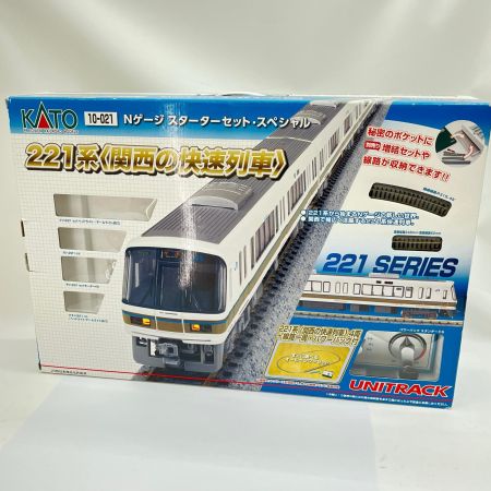  KATO 【ジャンク】Nゲージスターターセット 10-021 221系 車両欠品