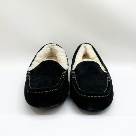  UGG アグ モカシン 24cm 箱付 靴 レディース スレうす汚れあり 1106878 ブラック