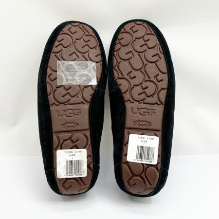  UGG アグ モカシン 24cm 箱付 靴 レディース スレうす汚れあり 1106878 ブラック