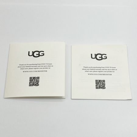  UGG アグ モカシン 24cm 箱付 靴 レディース スレうす汚れあり 1106878 ブラック