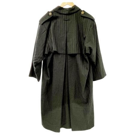  Jean Paul GAULTIER ジャンポールゴルチェ ロングコート サイズ9 ストライプ メンズ グレー