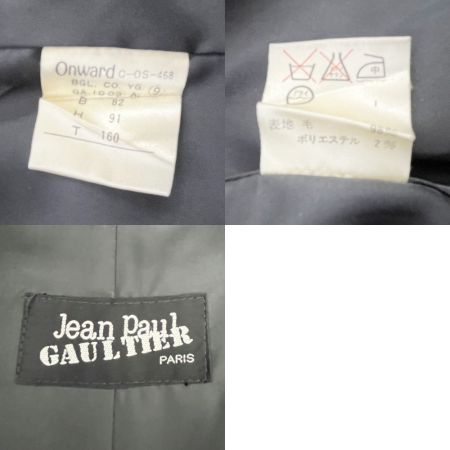  Jean Paul GAULTIER ジャンポールゴルチェ ロングコート サイズ9 ストライプ メンズ グレー