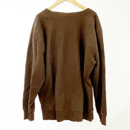  Carhartt カーハート スウェット トレーナー メンズ 襟ヨレ・袖口難有 ブラウン