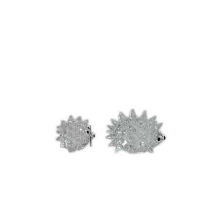  SWAROVSKI スワロフスキー ハリネズミ 親子 2個セット 箱付 インテリア 小物 置物