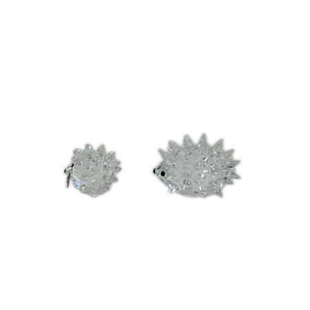  SWAROVSKI スワロフスキー ハリネズミ 親子 2個セット 箱付 インテリア 小物 置物