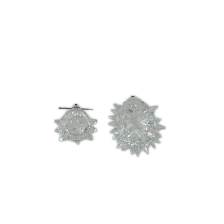  SWAROVSKI スワロフスキー ハリネズミ 親子 2個セット 箱付 インテリア 小物 置物