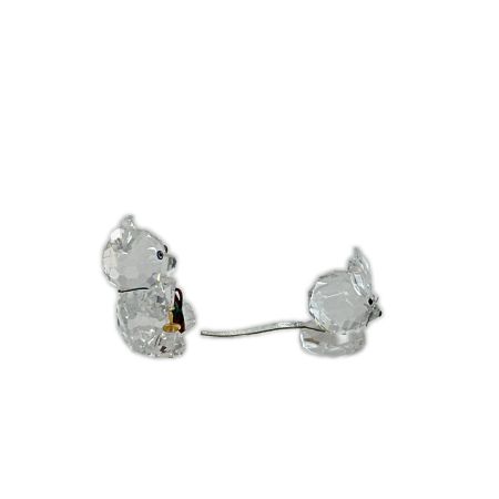  SWAROVSKI スワロフスキー クリスベア セレブレーション クマ ネズミ 2個セット 箱付 インテリア 小物 置物