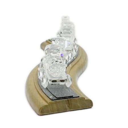  SWAROVSKI スワロフスキー 列車 5個セット ミニトレイン レールセット インテリア小物 アンティーク