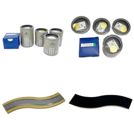  SWAROVSKI スワロフスキー 列車 5個セット ミニトレイン レールセット インテリア小物 アンティーク