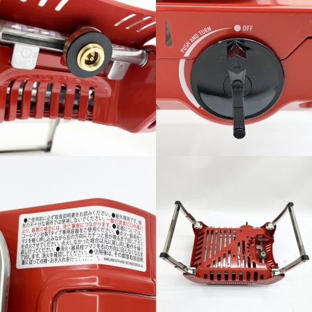  Coleman コールマン SINGLE GAS STOVE シングルガスストーブ 120A ケース付 アウトドア