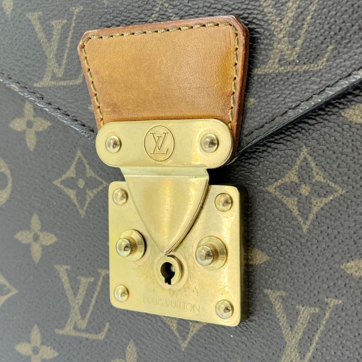 LOUIS VUITTON ルイヴィトン 【ジャンク】 ビジネスバッグ モノグラム 