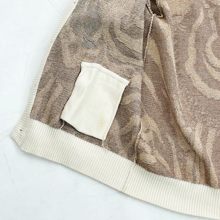  WACKO MARIA ワコマリア カーディガン 虎柄 タイガー 刺繍 Lサイズ メンズ  グレー