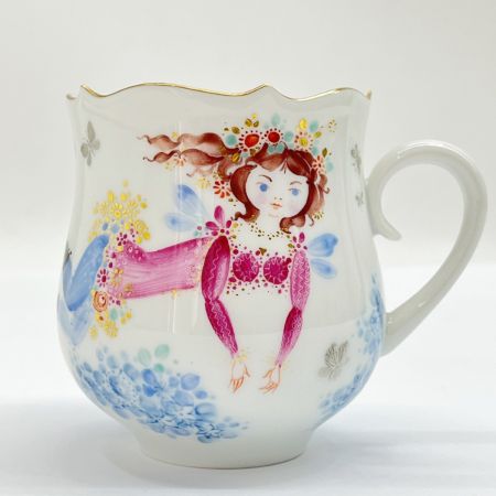  Meissen マイセン 西洋陶磁 真夏の夜の夢カップ＆ソーサー 6＆2 変色有