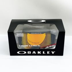 ◆◆ OAKLEY オークリー スキーゴーグル スノーボードゴーグル 箱・替えレンズ付き ブラック Bランク