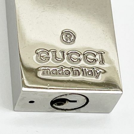 GUCCI グッチ ロゴパドロック 南京錠 ファッション小物 シルバー