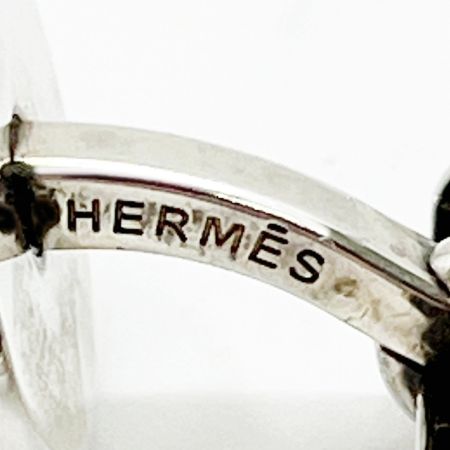  HERMES エルメス カフス カフリンクス セリエボタン ラウンドシェイプ カフスボタン AG925 シルバー