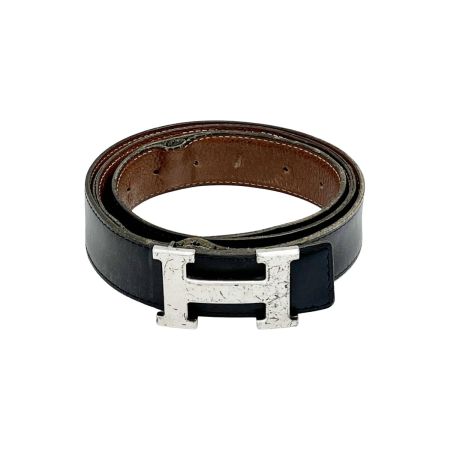  HERMES エルメス ベルト Ｈバックル ラッキーメタル キズ・ホツレ有