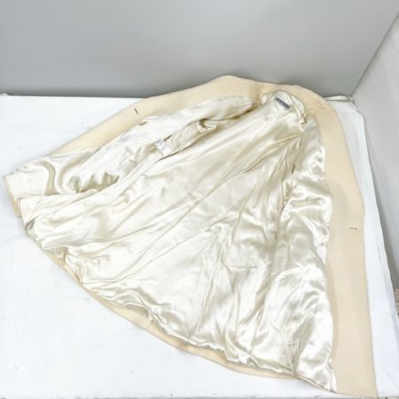  EMPORIO ARMANI エンポリオアルマーニ コート サイズ40 Wボタン/ベルト付き アウター レディース  アイボリー