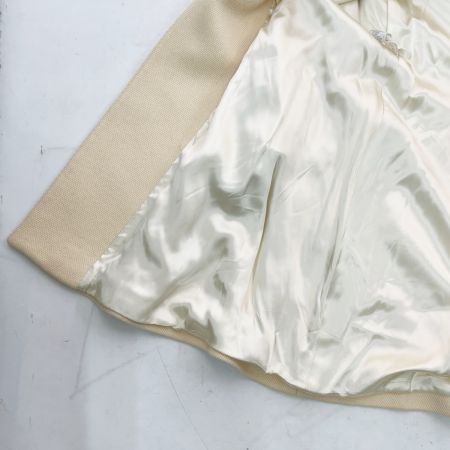  EMPORIO ARMANI エンポリオアルマーニ コート サイズ40 Wボタン/ベルト付き アウター レディース  アイボリー