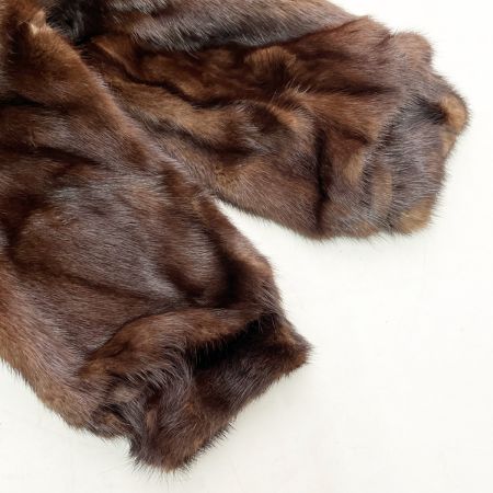  PRELIOT ミンクコート 毛皮コート 13号 ネーム入り レディース アウター ブラウン